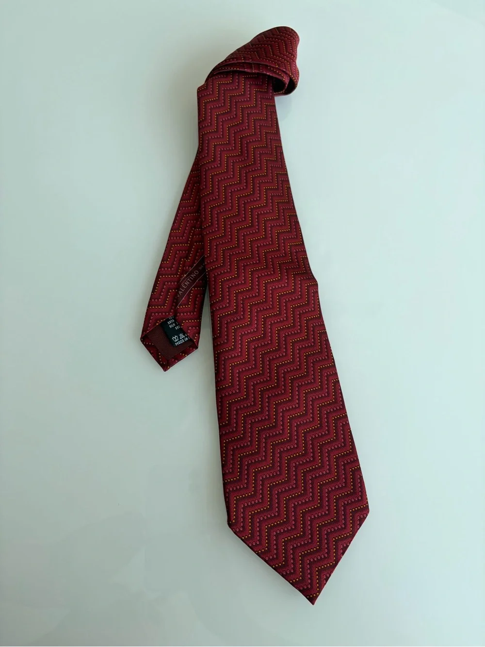 Valentino 100% Silk Tie